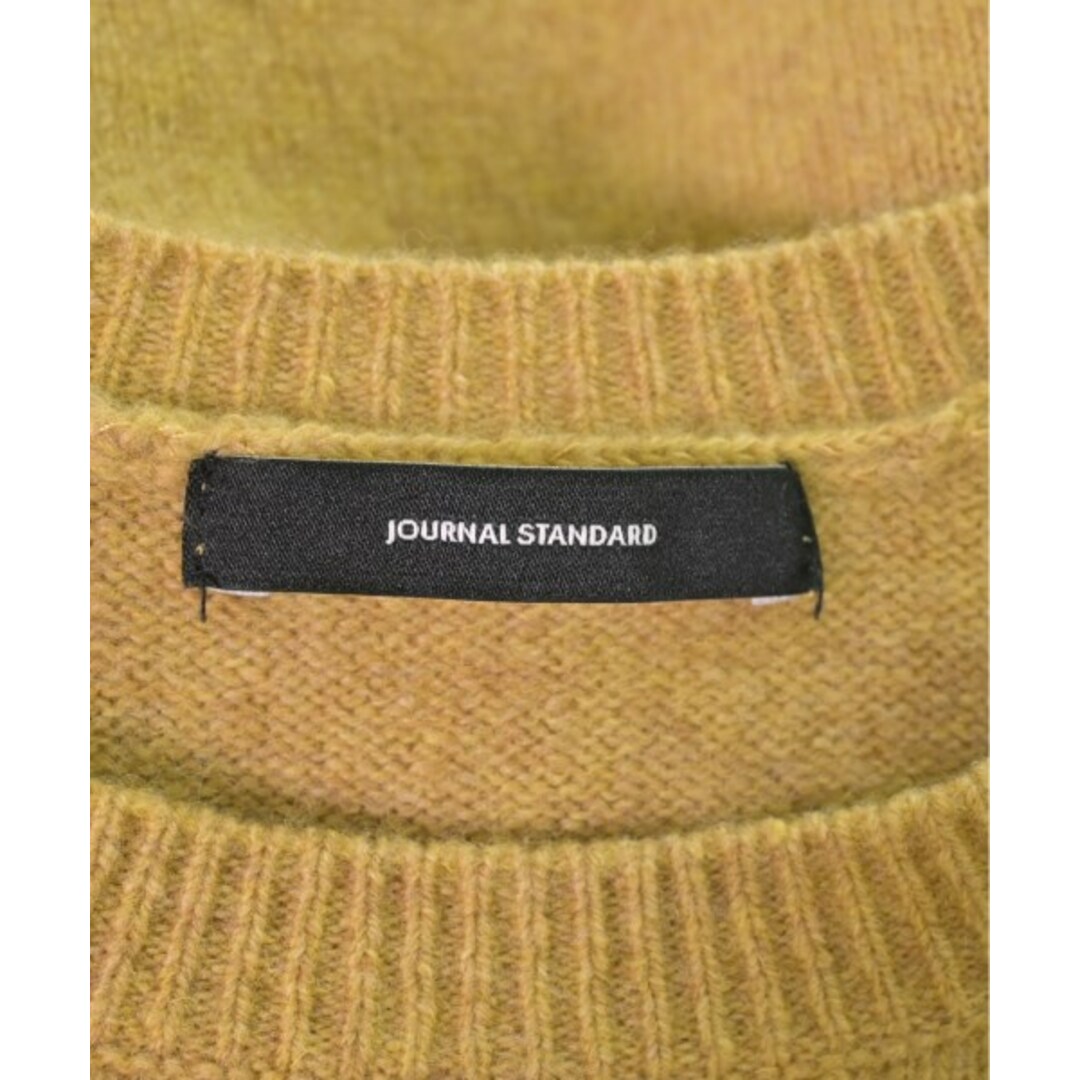 JOURNAL STANDARD(ジャーナルスタンダード)のJOURNAL STANDARD ニット・セーター F 黄 【古着】【中古】 レディースのトップス(ニット/セーター)の商品写真