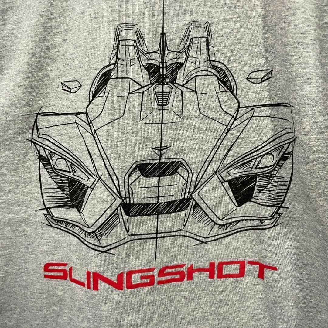 SLINGSHOT ポラリス 車 USA輸入 オーバーサイズ Tシャツ メンズのトップス(Tシャツ/カットソー(半袖/袖なし))の商品写真