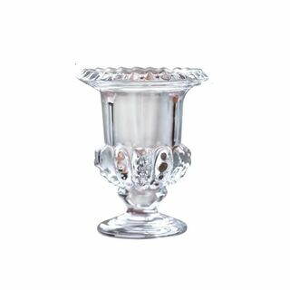 【色: クリヤ-small】AIVAR フラワーベース ガラス製 ガラス 花瓶 (その他)