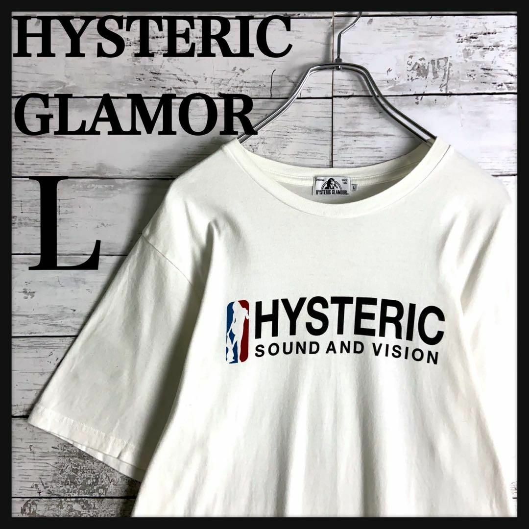 HYSTERIC GLAMOUR(ヒステリックグラマー)の9307【希少Lサイズ】ヒステリックグラマー☆定番カラー希少デザインtシャツ メンズのトップス(Tシャツ/カットソー(半袖/袖なし))の商品写真