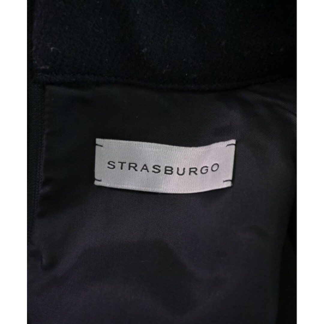 STRASBURGO ストラスブルゴ ワンピース 36(S位) 紺 【古着】【中古】 レディースのワンピース(ひざ丈ワンピース)の商品写真