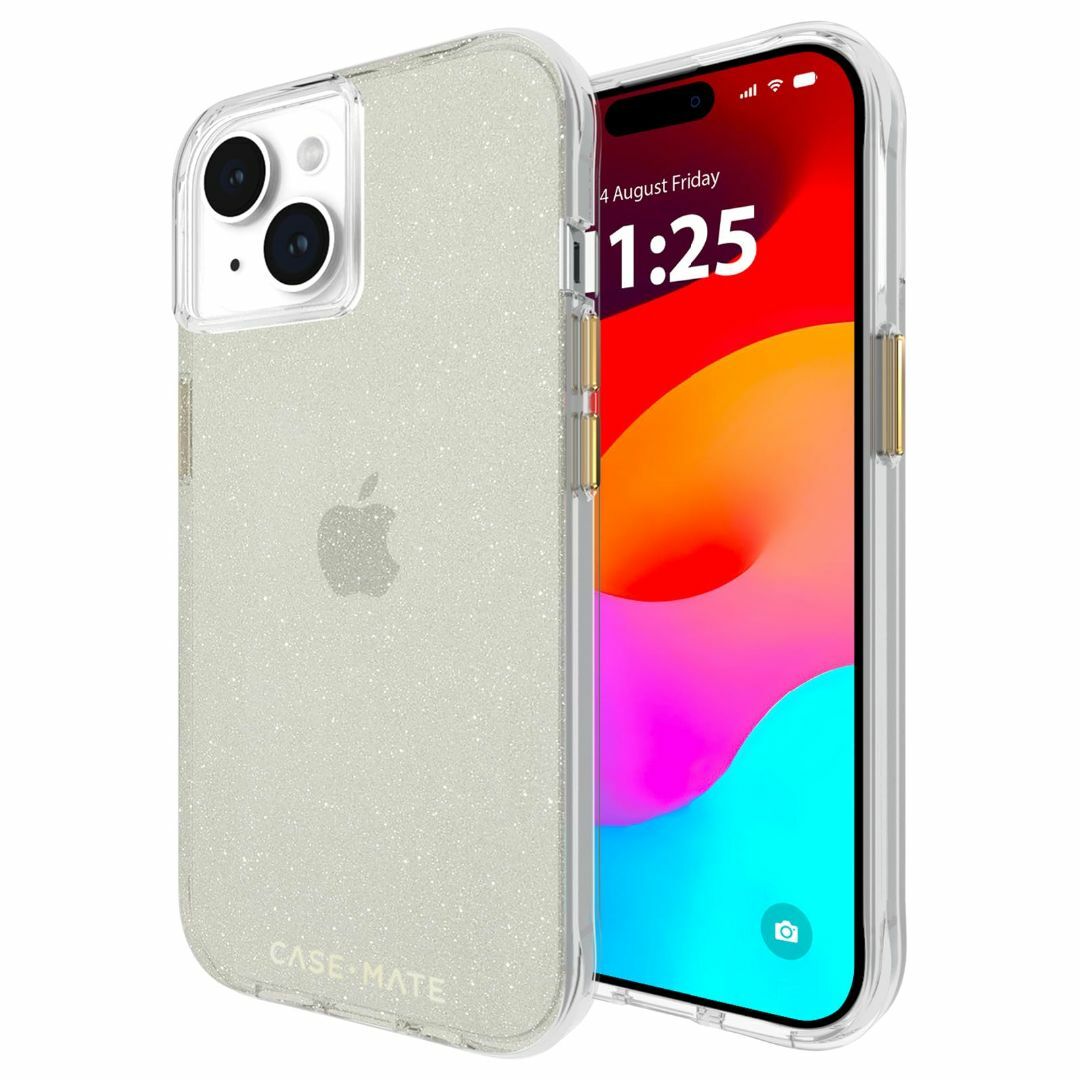 【色: Sheer Crystal】【Case-Mate】iPhone15/iP スマホ/家電/カメラのスマホアクセサリー(その他)の商品写真