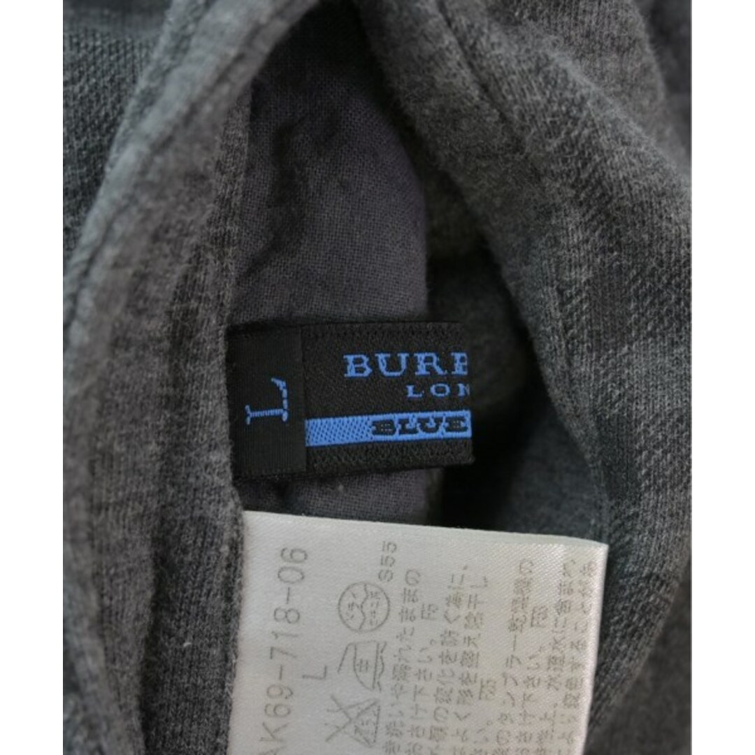 BURBERRY BLUE LABEL(バーバリーブルーレーベル)のBURBERRY BLUE LABEL パーカー L グレー(チェック) 【古着】【中古】 メンズのトップス(パーカー)の商品写真