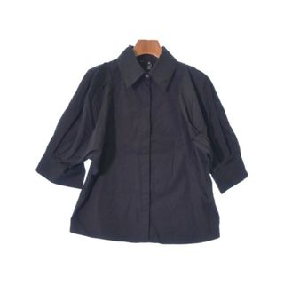 BANANA REPUBLIC バナナリパブリック カジュアルシャツ S 黒 【古着】【中古】