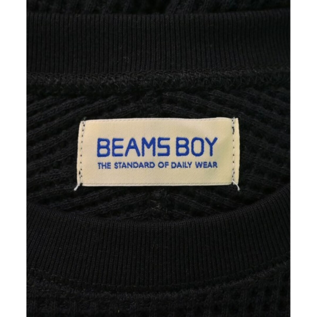 BEAMS BOY(ビームスボーイ)のBEAMS BOY ビームスボーイ Tシャツ・カットソー F 黒 【古着】【中古】 レディースのトップス(カットソー(半袖/袖なし))の商品写真