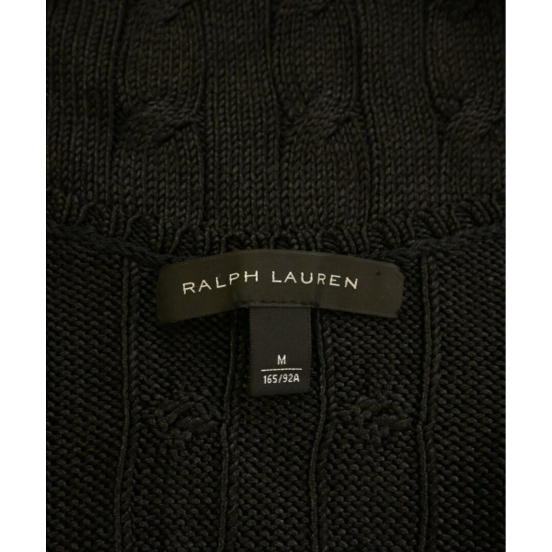 Ralph Lauren(ラルフローレン)のRalph Lauren ラルフローレン ニット・セーター M 黒 【古着】【中古】 レディースのトップス(ニット/セーター)の商品写真