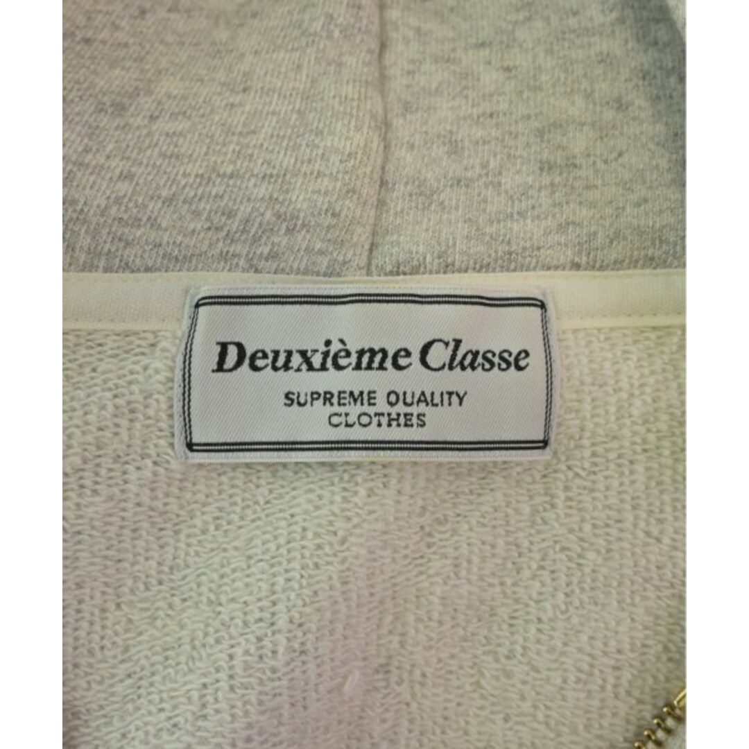 DEUXIEME CLASSE(ドゥーズィエムクラス)のDeuxieme Classe パーカー -(S位) グレー 【古着】【中古】 レディースのトップス(パーカー)の商品写真