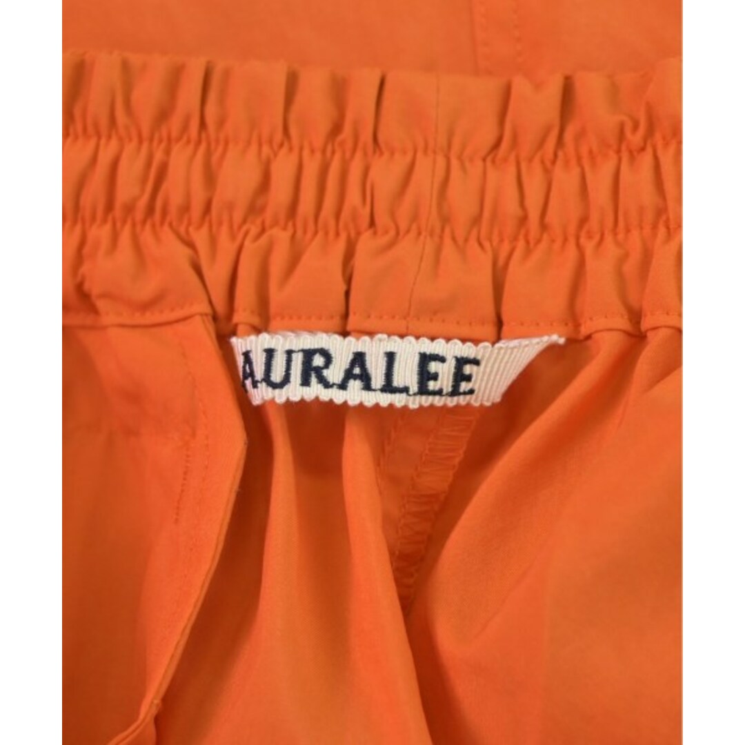 AURALEE(オーラリー)のAURALEE オーラリー ショートパンツ 3(S位) オレンジ 【古着】【中古】 メンズのパンツ(ショートパンツ)の商品写真