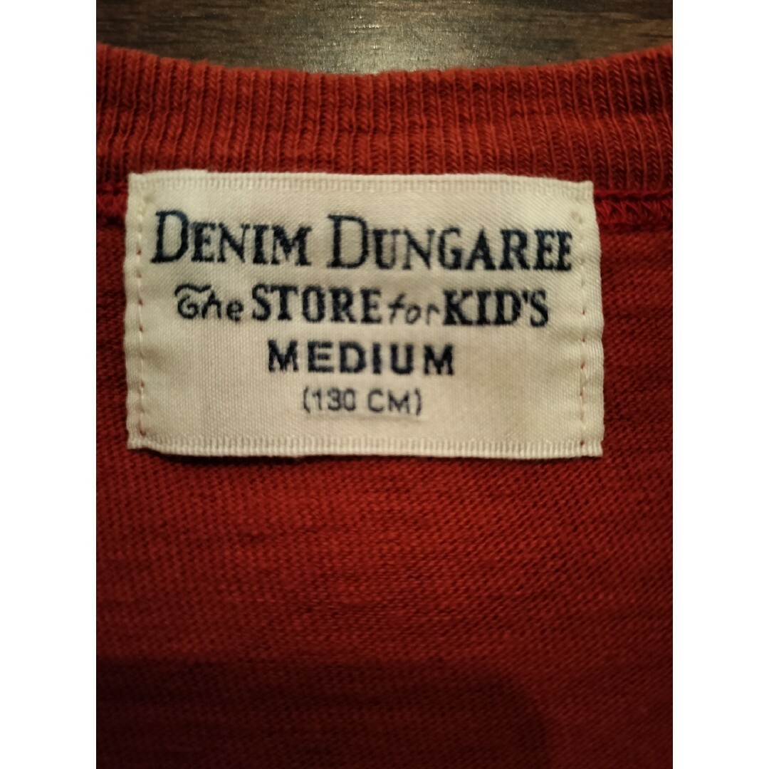 DENIM DUNGAREE(デニムダンガリー)の【ほぼ未使用】デニム&ダンガリー130 キャラT ゴートゥーハリウッド FITH キッズ/ベビー/マタニティのキッズ服男の子用(90cm~)(Tシャツ/カットソー)の商品写真