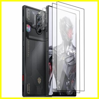 【特価商品】【4枚セット】For Nubia Redmagic 8 Pro ガラ(その他)