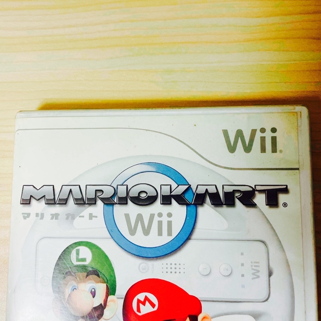 Wii(ウィー)のマリオカートWii エンタメ/ホビーのゲームソフト/ゲーム機本体(家庭用ゲームソフト)の商品写真