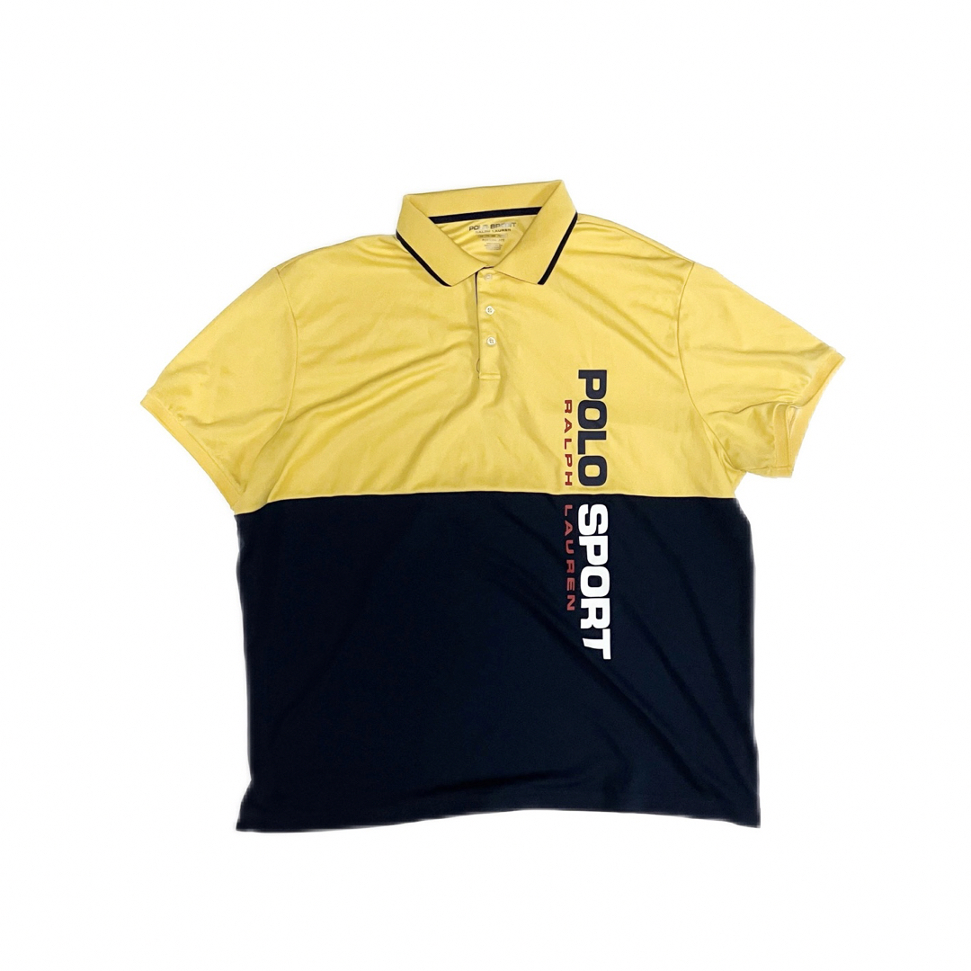 POLO RALPH LAUREN(ポロラルフローレン)のXXL POLO SPORT ポロスポーツ ポロシャツ カラーブロック イエロー メンズのパンツ(ショートパンツ)の商品写真