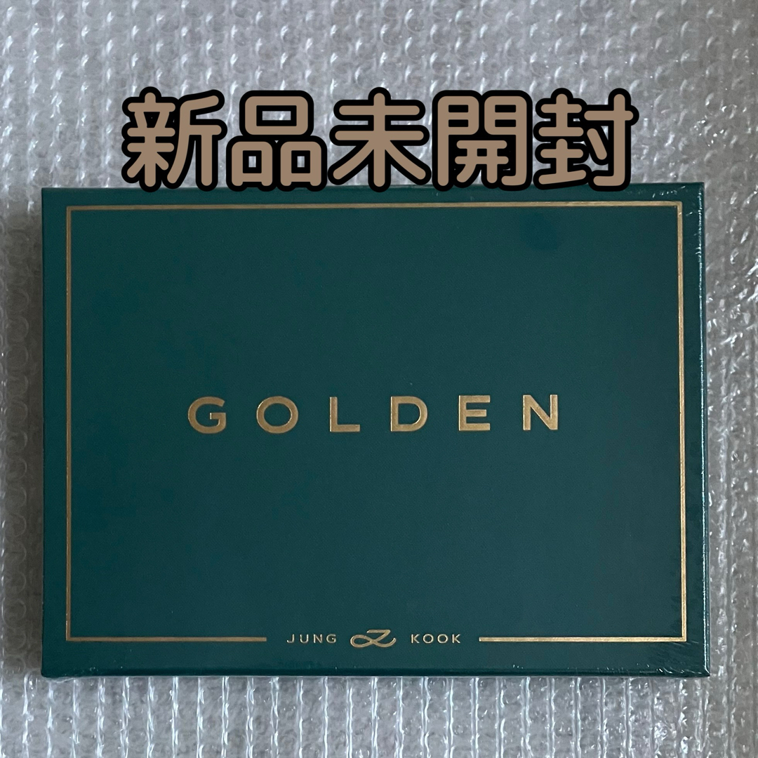 防弾少年団(BTS)(ボウダンショウネンダン)のBTS JUNGKOOK ジョングク 'GOLDEN' SHINE 新品未開封 エンタメ/ホビーのCD(K-POP/アジア)の商品写真