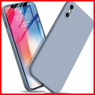 【サイズ:iPhoneX/Xs_色:グレー】iPhoneX iPhoneXs ケ(その他)