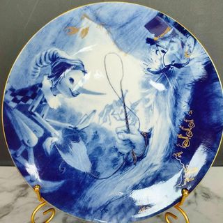 マイセン(MEISSEN)の希少★マイセン イヤープレート 1985年 ピノキオ アンティーク 美品 廃盤品(食器)