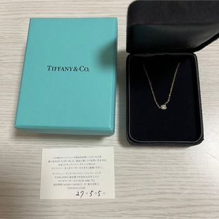 Tiffany & Co. - Tiffany バイザヤード　ネックレス　0.14 YG