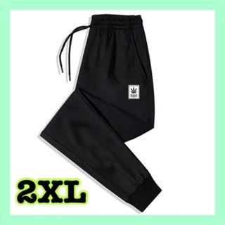【おすすめ】ストリート　黒　韓国ファッション ウォーキング　2XL(その他)