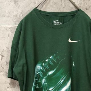 ナイキ(NIKE)の激レア NIKE フットボール リアル系 USA輸入 Tシャツ(Tシャツ/カットソー(半袖/袖なし))