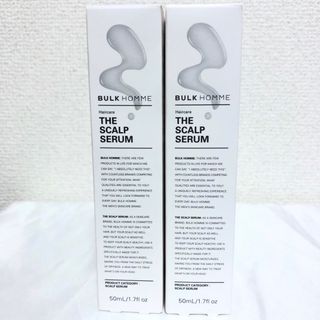 BULK HOMME - 新品 バルクオム スキャルプセラム 頭皮用美容液 50ml 2本