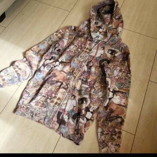 HYSTERIC GLAMOUR - 【美品】ヒステリックグラマー × コートニー ジップパーカー アートプリント