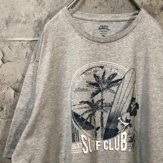 SURF CLUB サーフボード ハイビスカス ビーチ Tシャツ(Tシャツ/カットソー(半袖/袖なし))