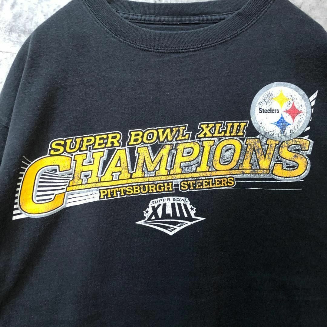 SUPER BOWL フットボール USA輸入 ビックサイズ Tシャツ メンズのトップス(Tシャツ/カットソー(半袖/袖なし))の商品写真