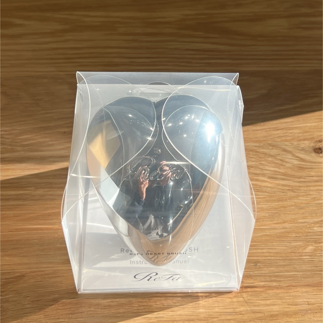 ReFa(リファ)のエムティージー MTG RS-AJ00A 頭皮ケア ブラシ ReFa HEART コスメ/美容のヘアケア/スタイリング(ヘアブラシ/クシ)の商品写真