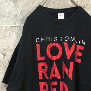 【Chris Tomlin】LOVE RAN RED ミュージック Tシャツ(Tシャツ/カットソー(半袖/袖なし))