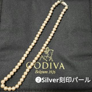 ❷　Silver刻印　パールネックレス(ネックレス)