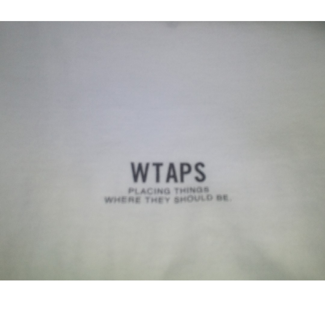 W)taps(ダブルタップス)のダブルタップス  W TAPS  Ｔシャツ 白 メンズのトップス(Tシャツ/カットソー(半袖/袖なし))の商品写真