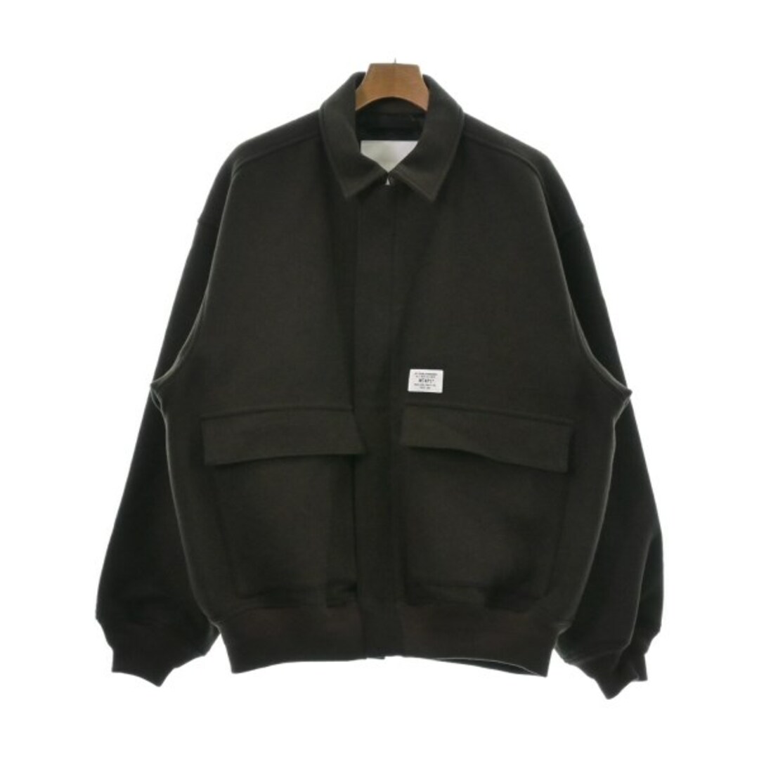 WTAPS ダブルタップス ミリタリーブルゾン 3(L位) 茶 【古着】【中古】 メンズのジャケット/アウター(ミリタリージャケット)の商品写真