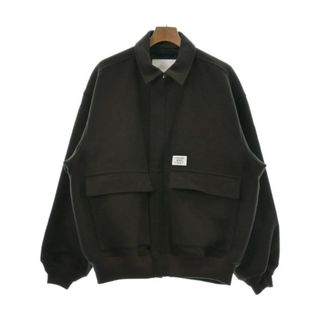 WTAPS ダブルタップス ミリタリーブルゾン 3(L位) 茶 【古着】【中古】(ミリタリージャケット)