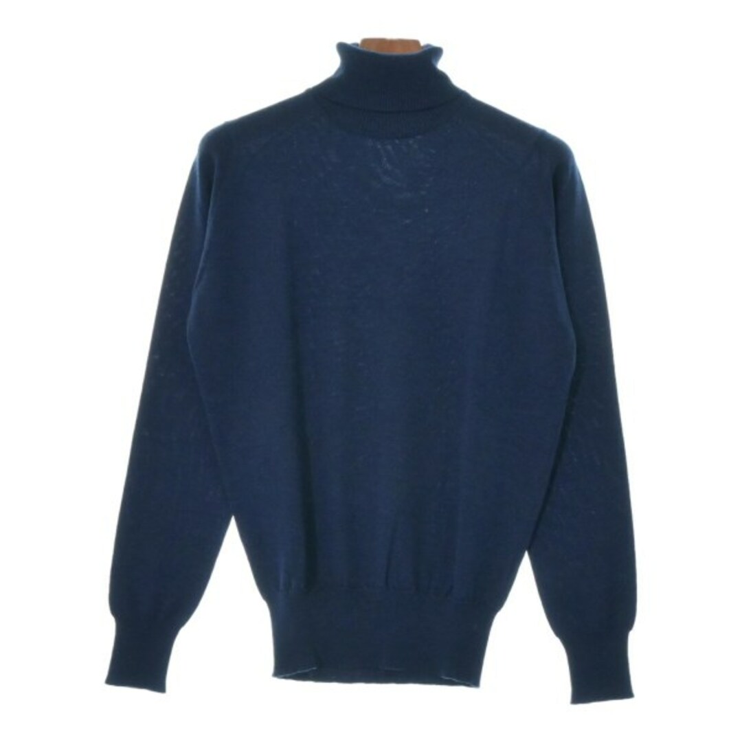 JOHN SMEDLEY(ジョンスメドレー)のJOHN SMEDLEY ジョンスメドレー ニット・セーター -(S位) 青系 【古着】【中古】 メンズのトップス(ニット/セーター)の商品写真