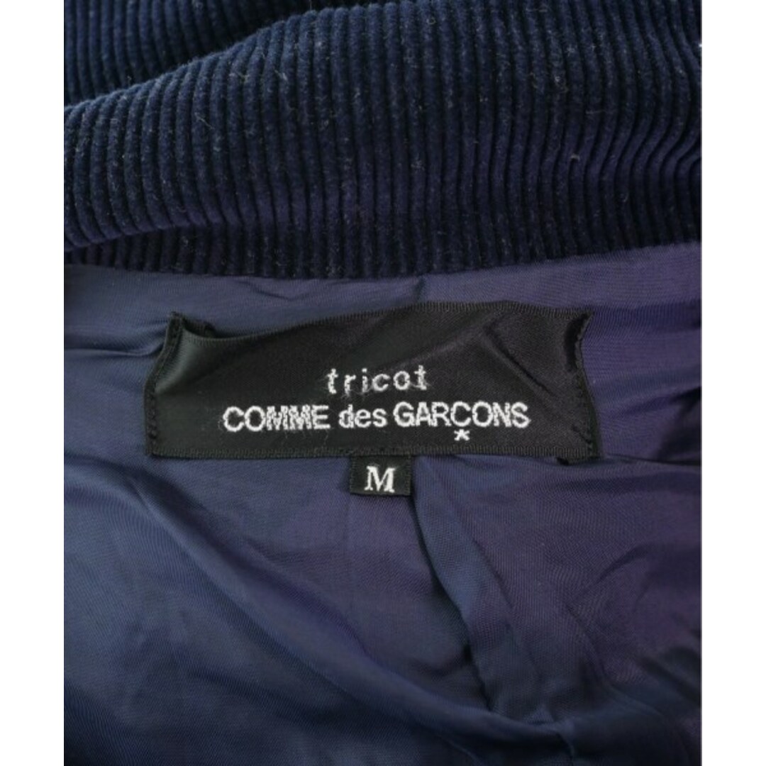 tricot COMME des GARCONS(トリココムデギャルソン)のtricot COMME des GARCONS ブルゾン（その他） M 紺 【古着】【中古】 レディースのジャケット/アウター(その他)の商品写真