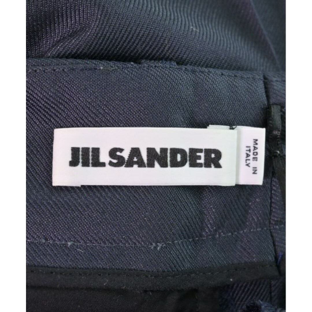 Jil Sander(ジルサンダー)のJIL SANDER ジルサンダー スラックス 32(XXS位) 紺 【古着】【中古】 レディースのパンツ(その他)の商品写真