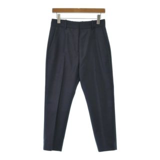 ジルサンダー(Jil Sander)のJIL SANDER ジルサンダー スラックス 32(XXS位) 紺 【古着】【中古】(その他)