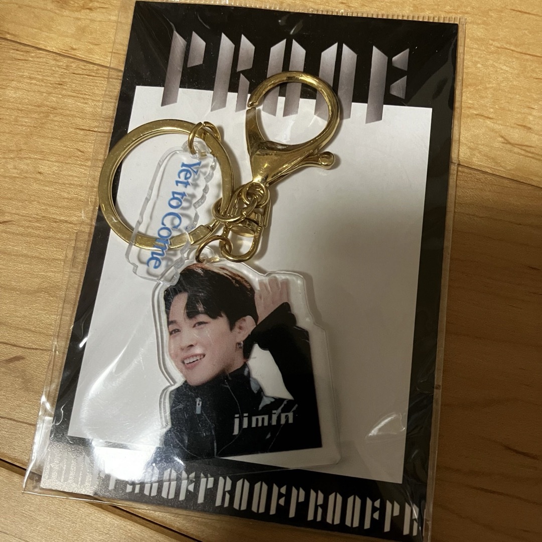 防弾少年団(BTS)(ボウダンショウネンダン)のproof ジミン　JIMIN キーリング　yet to come 防弾少年団 レディースのファッション小物(キーホルダー)の商品写真