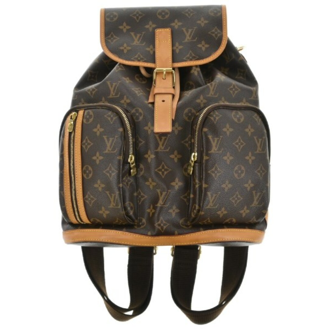 LOUIS VUITTON(ルイヴィトン)のLOUIS VUITTON バックパック・リュック - 茶xベージュ(総柄) 【古着】【中古】 レディースのバッグ(リュック/バックパック)の商品写真