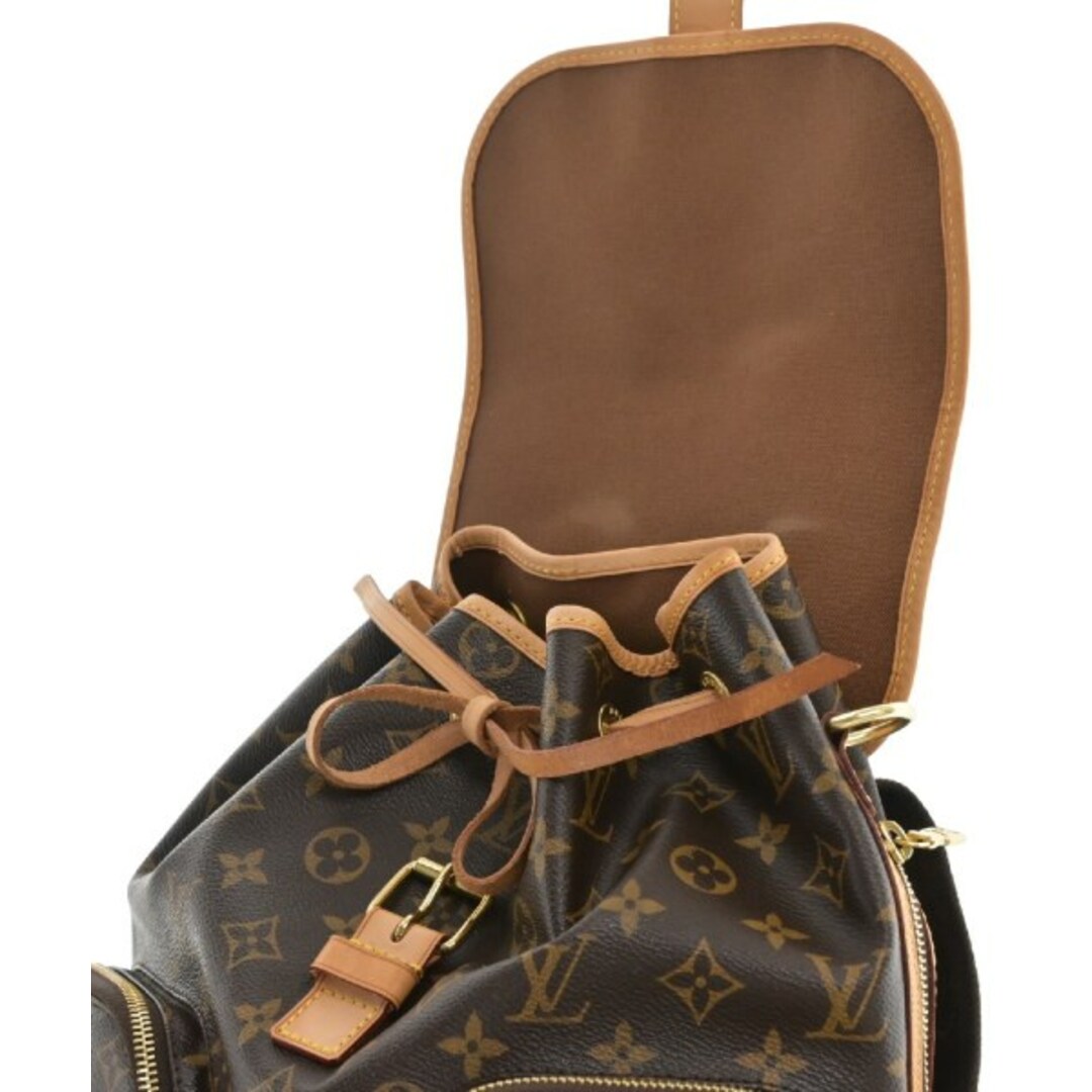 LOUIS VUITTON(ルイヴィトン)のLOUIS VUITTON バックパック・リュック - 茶xベージュ(総柄) 【古着】【中古】 レディースのバッグ(リュック/バックパック)の商品写真