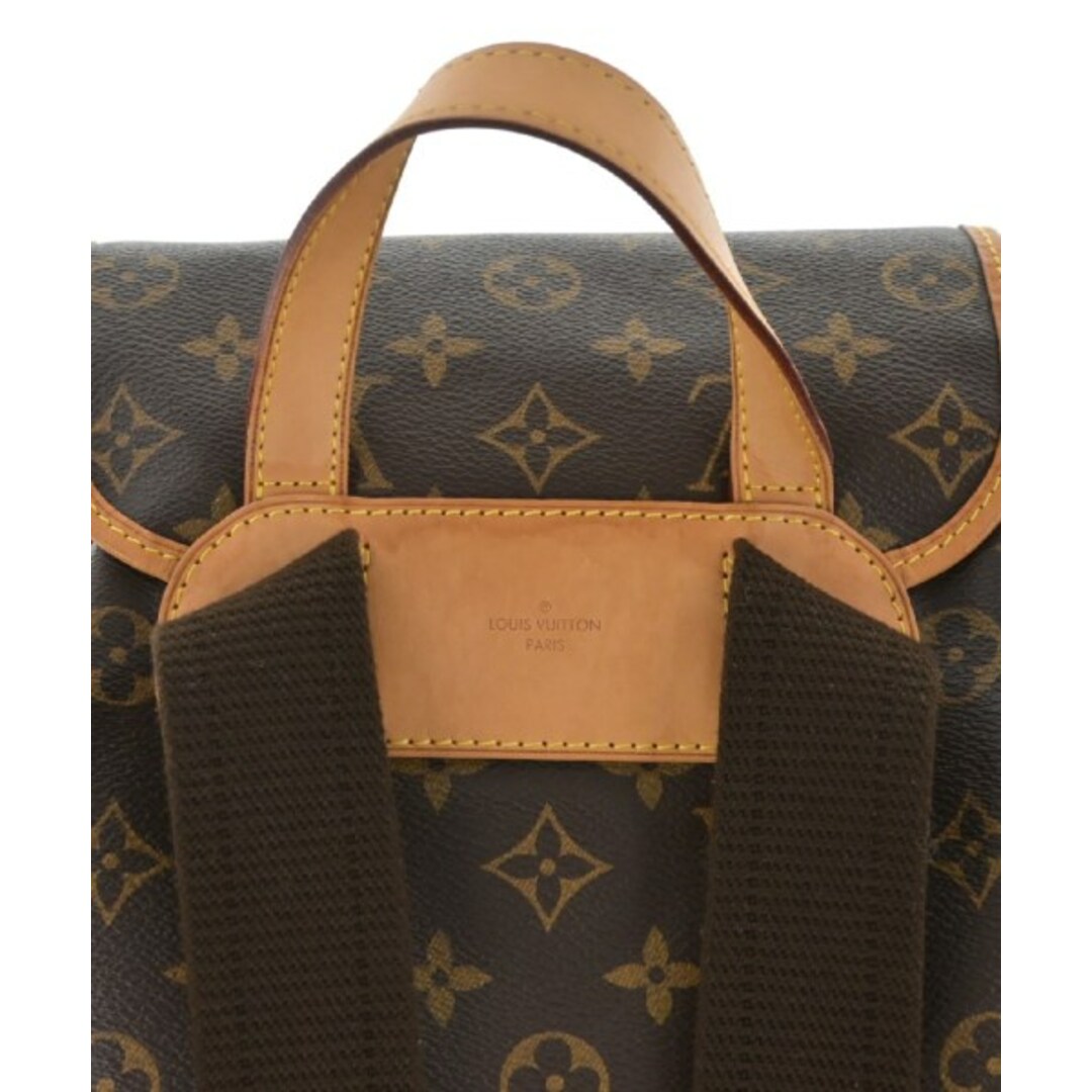 LOUIS VUITTON(ルイヴィトン)のLOUIS VUITTON バックパック・リュック - 茶xベージュ(総柄) 【古着】【中古】 レディースのバッグ(リュック/バックパック)の商品写真