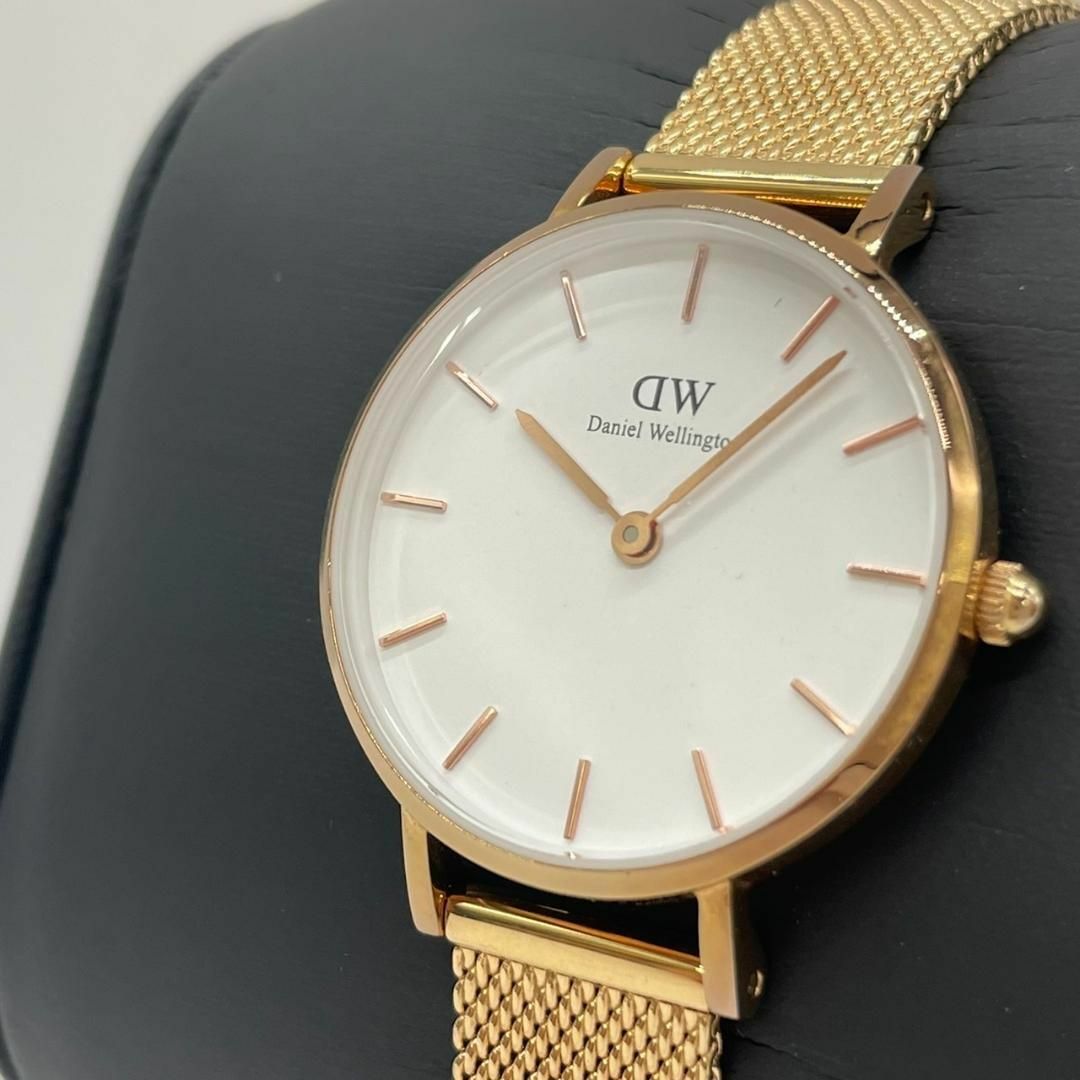 Daniel Wellington(ダニエルウェリントン)の美品 ダニエルウェリントン ｗ3　クオーツ レディース 腕時計　ローズゴールド レディースのトップス(その他)の商品写真