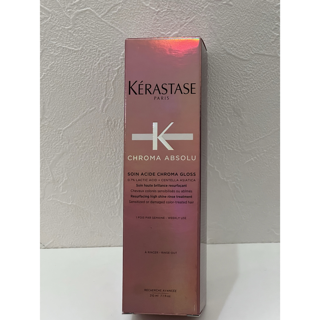 KERASTASE(ケラスターゼ)の新品未開封 ケラスターゼCAソワンクロマグロス210ml コスメ/美容のヘアケア/スタイリング(トリートメント)の商品写真