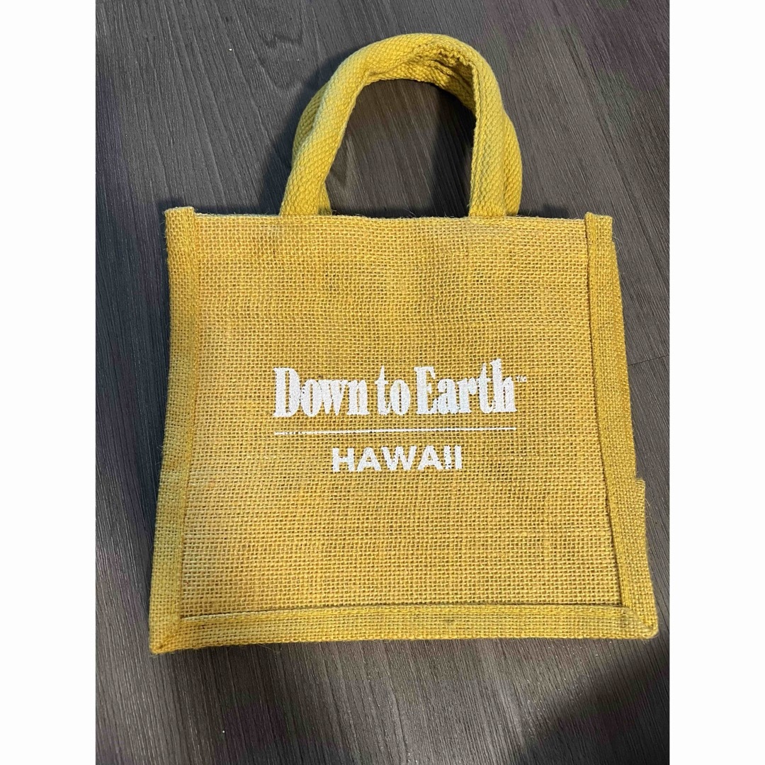 Hawaii down to earth ダウントゥアース エコバッグ　ハワイ レディースのバッグ(エコバッグ)の商品写真