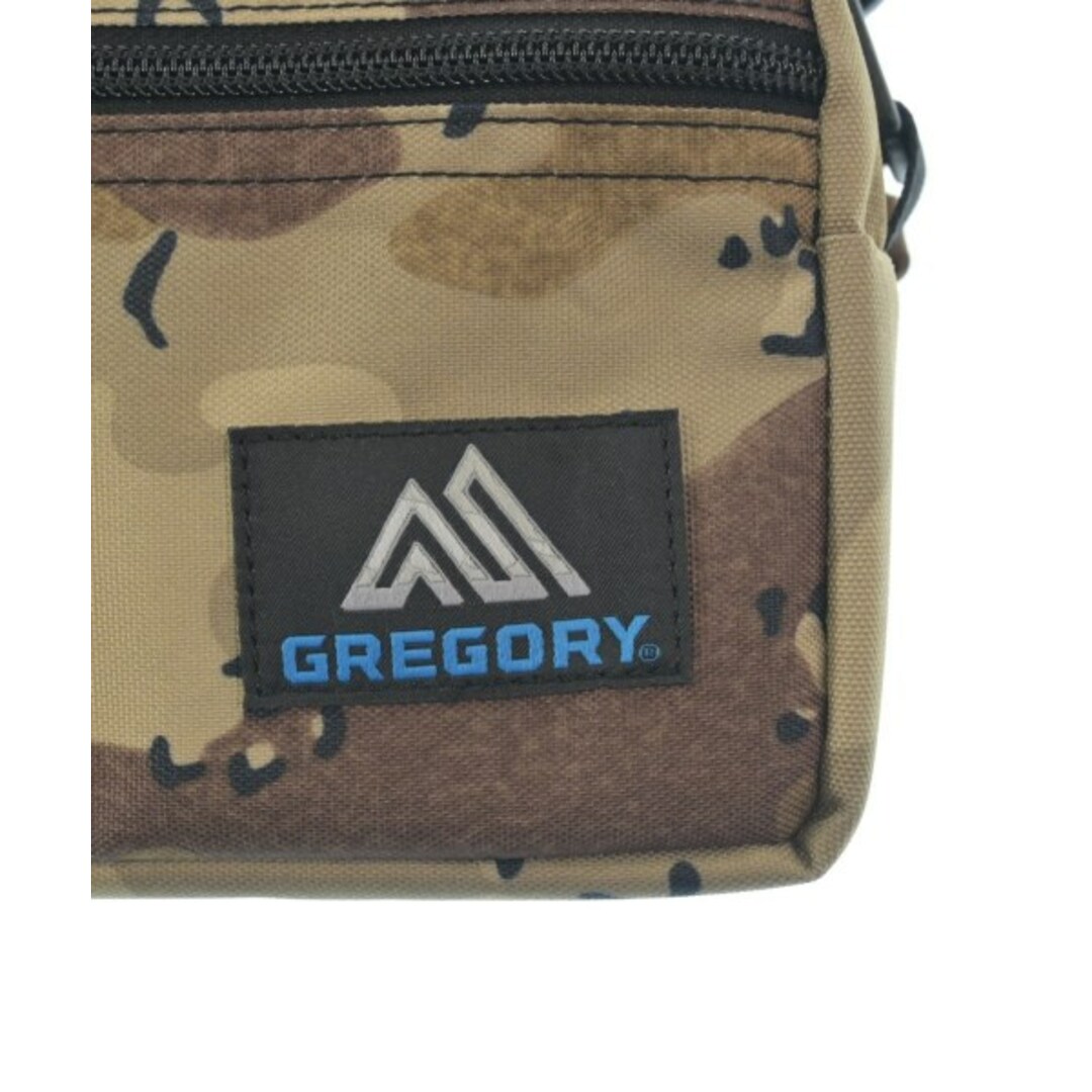 Gregory(グレゴリー)のGREGORY グレゴリー バッグ（その他） - ベージュx黒(総柄) 【古着】【中古】 メンズのバッグ(その他)の商品写真