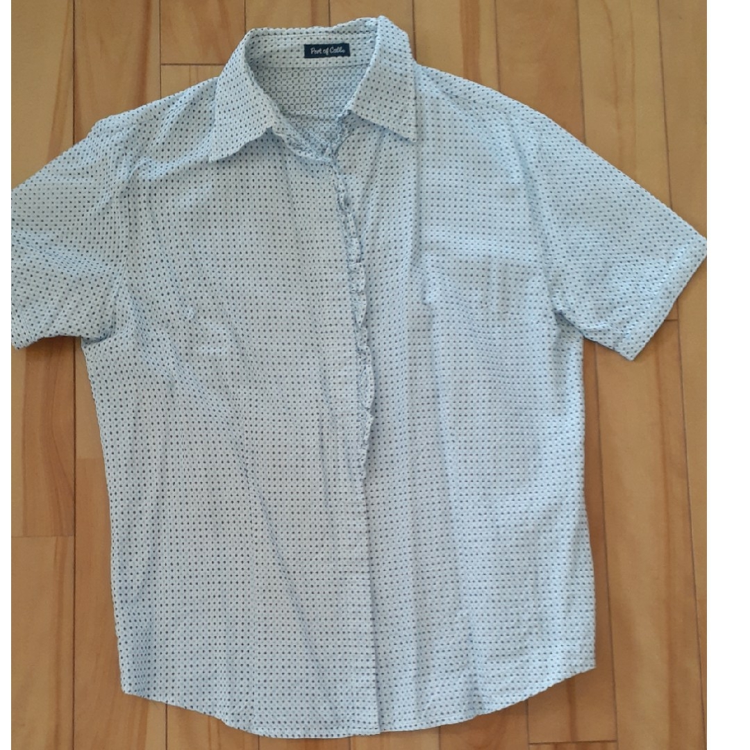 ポートオブコール 半袖ブラウス レディースのトップス(シャツ/ブラウス(半袖/袖なし))の商品写真