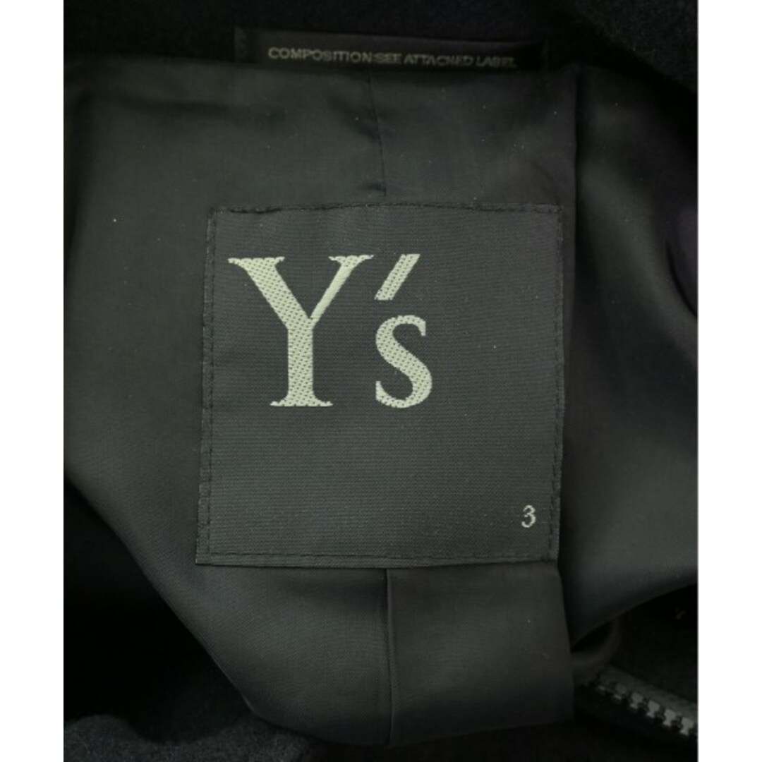 Y's(ワイズ)のY's ワイズ ブルゾン（その他） 3(M位) 黒 【古着】【中古】 レディースのジャケット/アウター(その他)の商品写真
