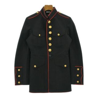 ミリタリー(MILITARY)のMILITARY ミリタリー ジャケット XS 黒 【古着】【中古】(その他)