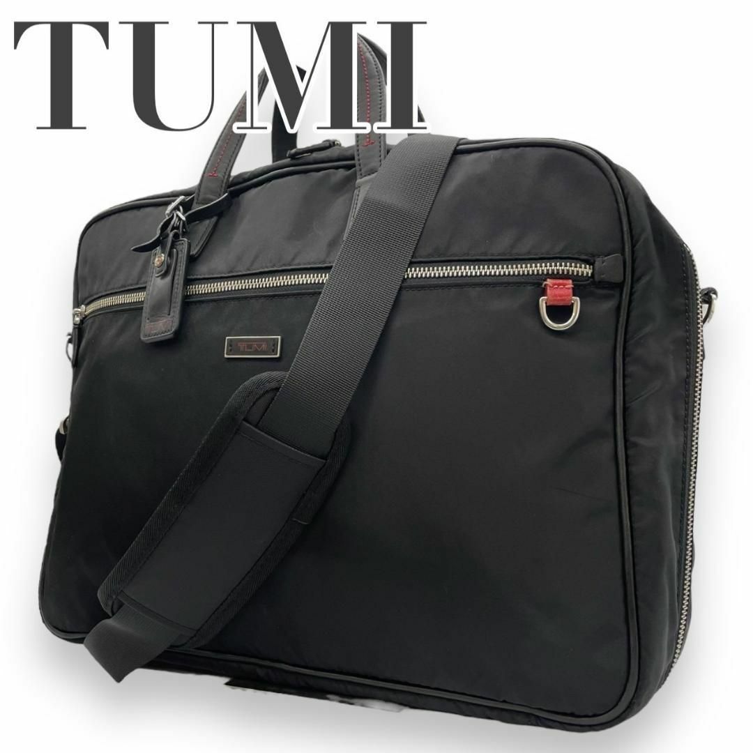 TUMI(トゥミ)の美品　TUMI トゥミ　P　ナイロン　ビジネスバッグ　2way　ブリーフケース メンズのバッグ(ビジネスバッグ)の商品写真