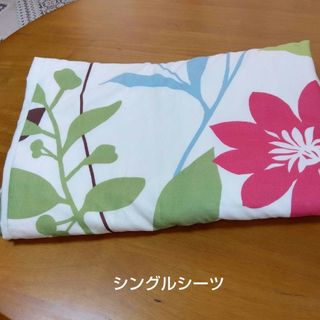 ニトリ(ニトリ)の♥ニトリ　シングルシーツ　掛け布団用(シーツ/カバー)