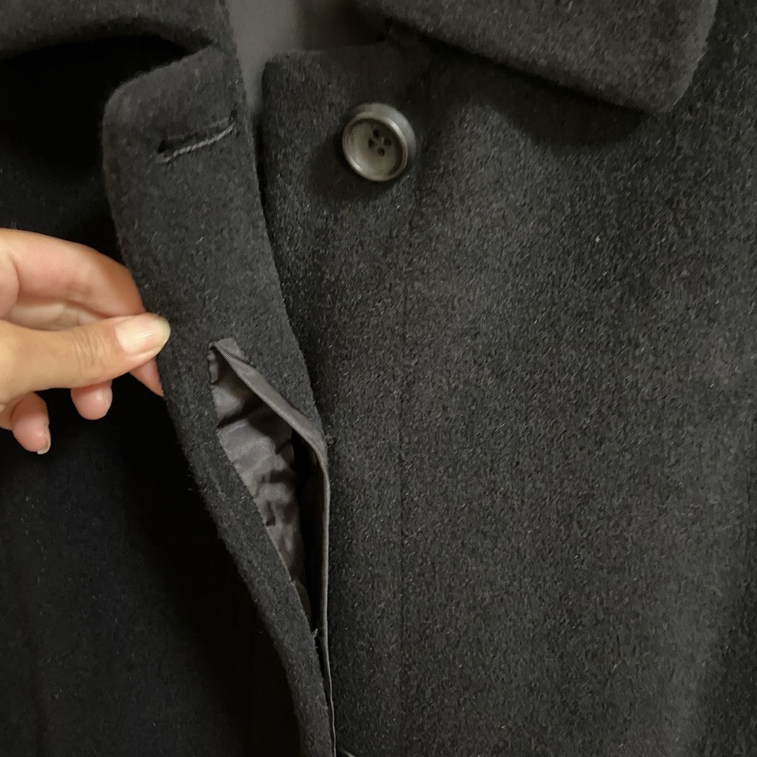 ALTO CAPPOTTO 高級ブランド ウール アンゴラロングコート レディースのジャケット/アウター(ロングコート)の商品写真